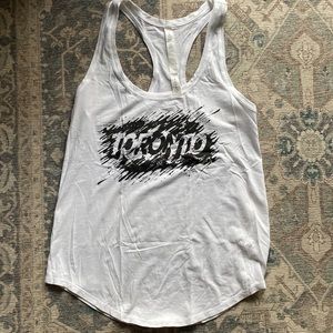 rare lululemon toronto tank